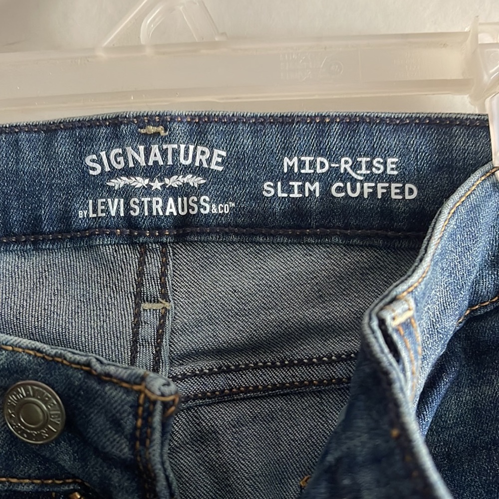 Signature Levis mid rose slim cuffed - Picture 2 of 4